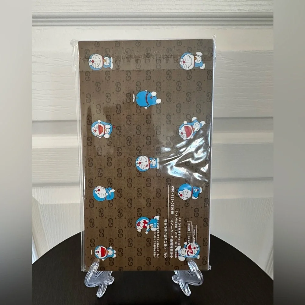 Gucci x Doraemon Collaboration- Limited Edition Memo Pad – NEW - Authentic